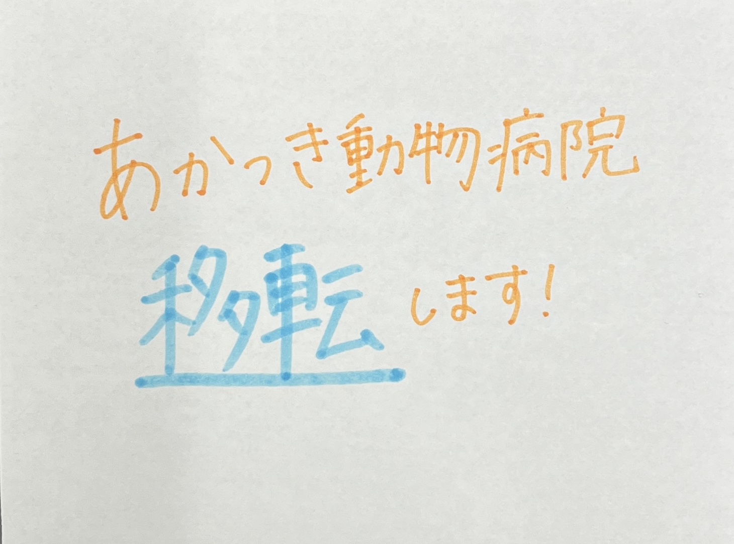 移転に伴った変更点について
